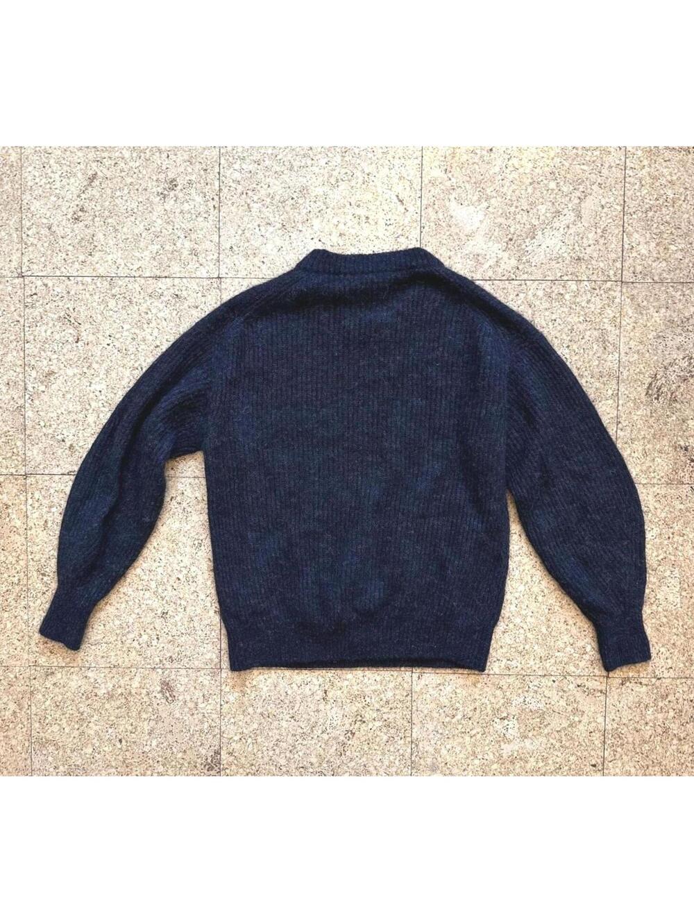 EVERLANE Alpaca Merino Sweater Charcoal Black Women's S Crewneck Minimalist Knit - Picture 2 of 5